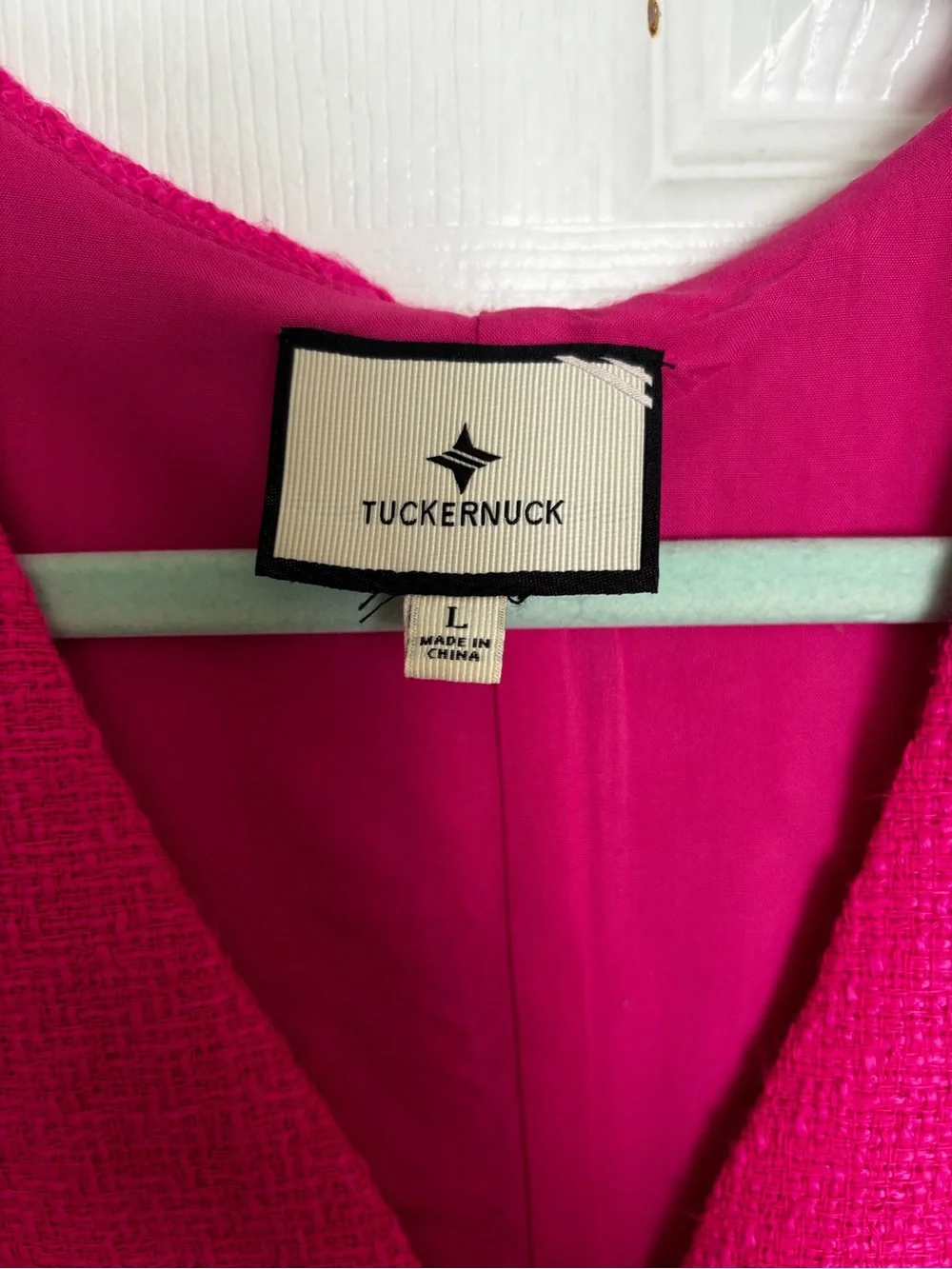 Tuckernuck Hot Pink Sleeveless Romper